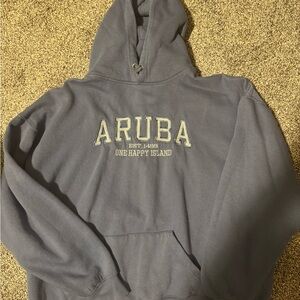 Aruba Blue Hoodie Sweater